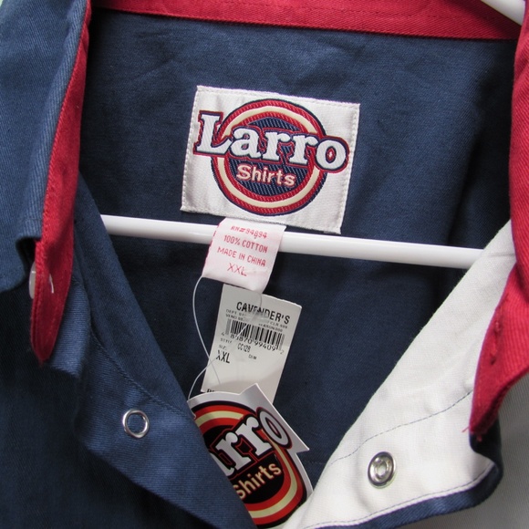 Texas Flag Long Sleeve Pearl Snap Button Up Western Shirt Mens XXL - Picture 3 of 4